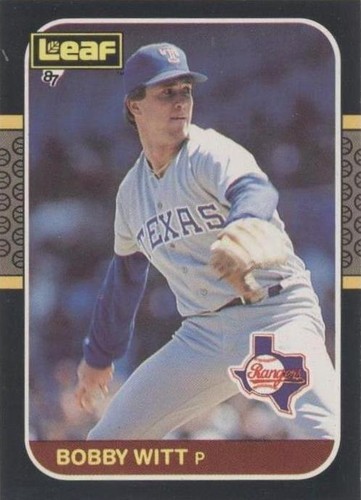 1987 Leaf Canadian - Bobby Witt #112