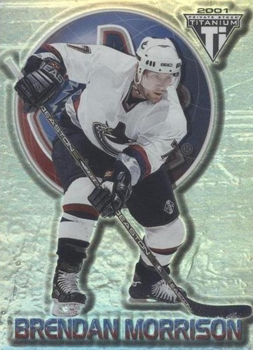 2000-01 Pacific Private Stock Titanium - Brendan Morrison #95
