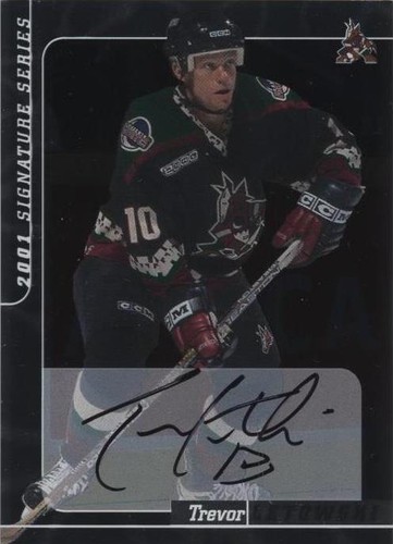 2000-01 In the Game Be A Player Signature Series - Trevor Letowski #140