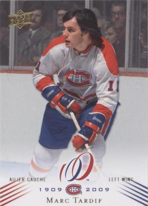 2008-09 Upper Deck Montreal Canadiens Centennial Set - Marc Tardif #114