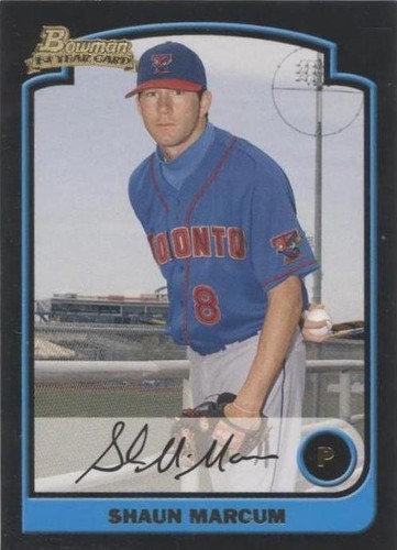 2003 Bowman Draft Picks & Prospects - Shaun Marcum #BDP80