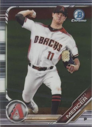 2019 Bowman Draft - Matt Mercer #BDC-55