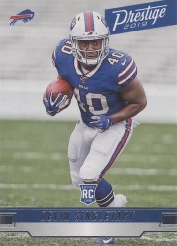 PANINI NFLカード IMMACULATE COLLECTION DEVIN SINGLETARY BILLS 21/23 #RH-29 送料無料 中古 IT1 Devin Singletary 2019 Panini Prestige #207 Buffalo Bills RC