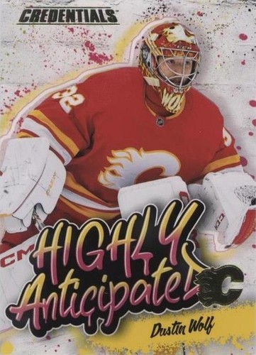 2023-24 Upper Deck Credentials - Dustin Wolf #HA-43