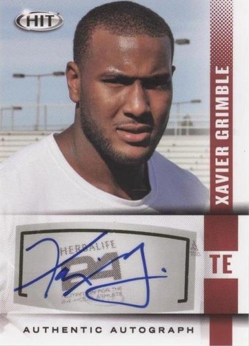 2014 SAGE Hit Xavier Grimble #A43