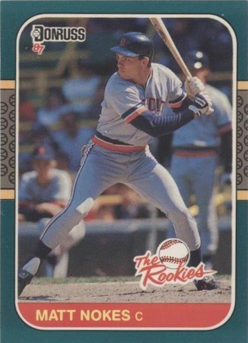 1987 Donruss The Rookies - Matt Nokes #12