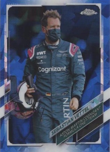 2020 Topps Chrome Sapphire Edition Formula 1 /70 Sebastian