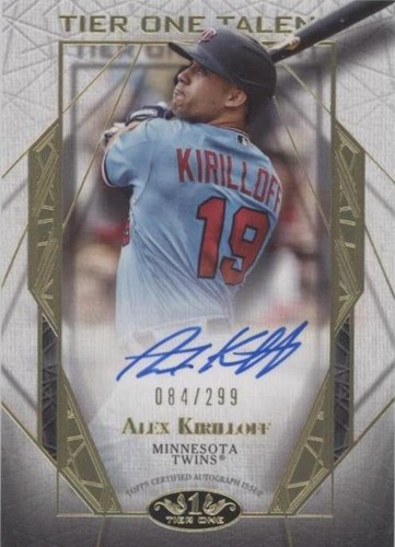 2022 Topps Tier One - Alex Kirilloff #T1TA-AK