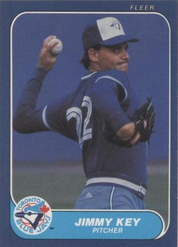 1986 Fleer - Jimmy Key #63