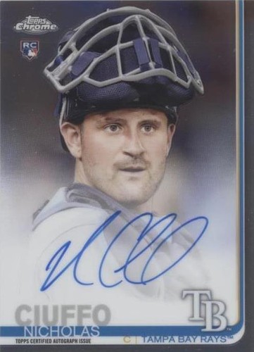 2019 Topps Chrome - Nick Ciuffo #RA-NC