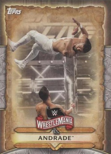 2020 Topps WWE Road to Wrestlemania - Andrade "Cien" Almas #WM-5