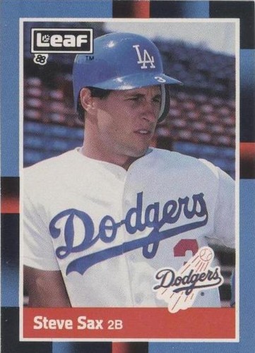 1988 Leaf Canadian - Steve Sax #185