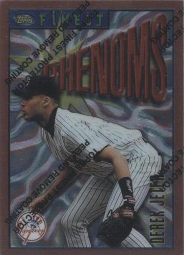 1996 Topps Finest - Derek Jeter #92