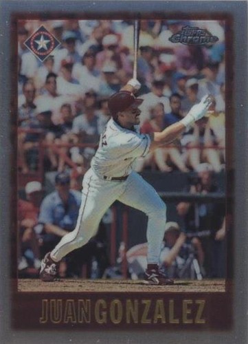 1997 Topps Chrome - Juan González #47