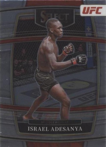 2022 Panini Select UFC - Israel Adesanya #25