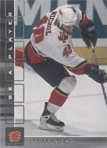 2001-02 In the Game Be A Player Memorabilia - Scott Nichol #446