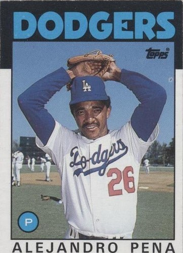 1986 Topps - Alejandro Pena #665