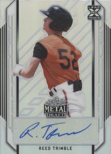 2021 Leaf Metal Draft - Reed Trimble #BA-RT1