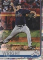 2019 Topps Chrome Sapphire Edition - Kyle Wright #473