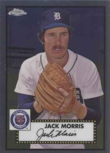 2021 Topps Chrome Platinum Anniversary - Jack Morris #658