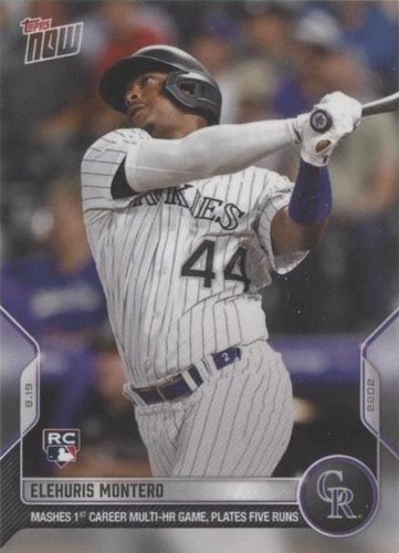 2022 Topps Now - Elehuris Montero #743