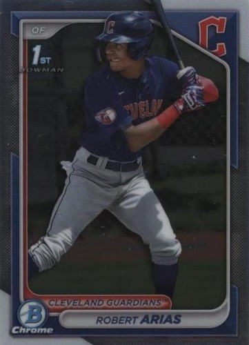 2024 Bowman Chrome - Robert Arias #BCP-243