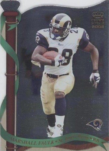 2002 Pacific Crown Royale Marshall Faulk #114