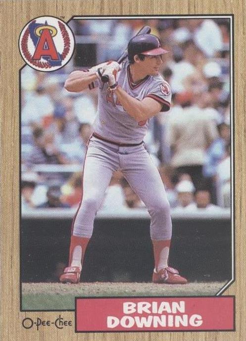 1987 O-Pee-Chee - Brian Downing #88
