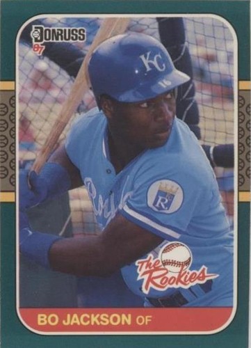 1987 Donruss The Rookies - Bo Jackson #14