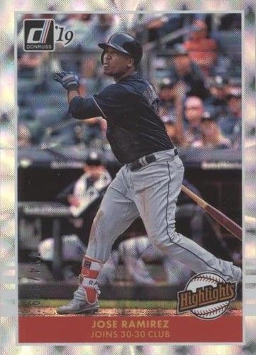 2019 Panini Donruss - Jose Ramirez #H10