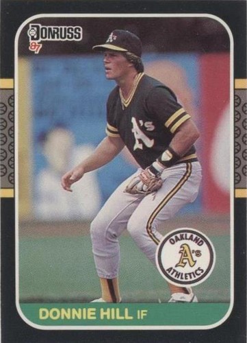 1987 Donruss - Donnie Hill #405