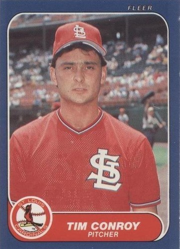 1986 Fleer Update - Tim Conroy #U-29