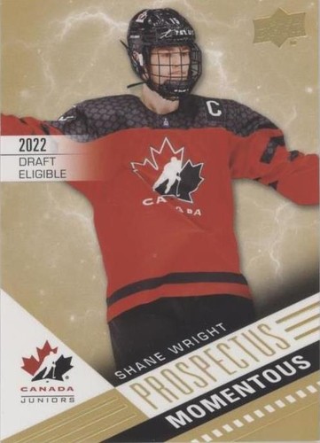2021 Upper Deck Team Canada Juniors - Shane Wright #PM-15