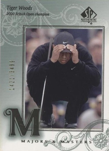2002 SP Authentic - Tiger Woods #139