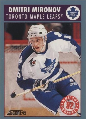 1992-93 Score Canadian - Dmitri Mironov #468