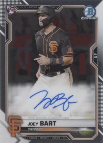 2021 Bowman - Joey Bart #CRA-JB