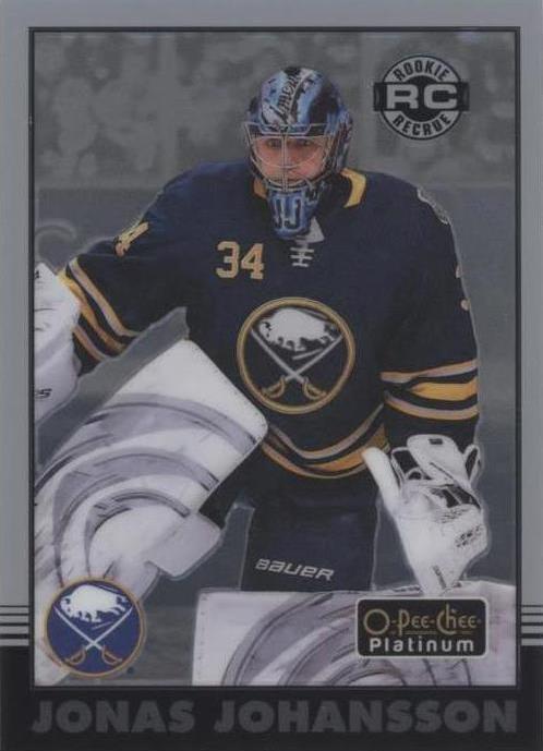 2020-21 O-Pee-Chee Platinum - Jonas Johansson #R-71