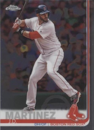 2019 Topps Chrome - J.D. Martinez #133