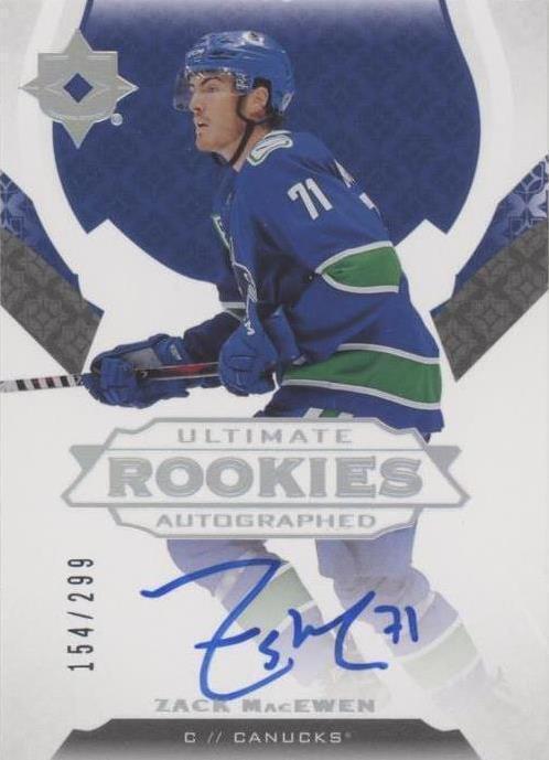 2019-20 Upper Deck Ultimate Collection - Zack MacEwen #137