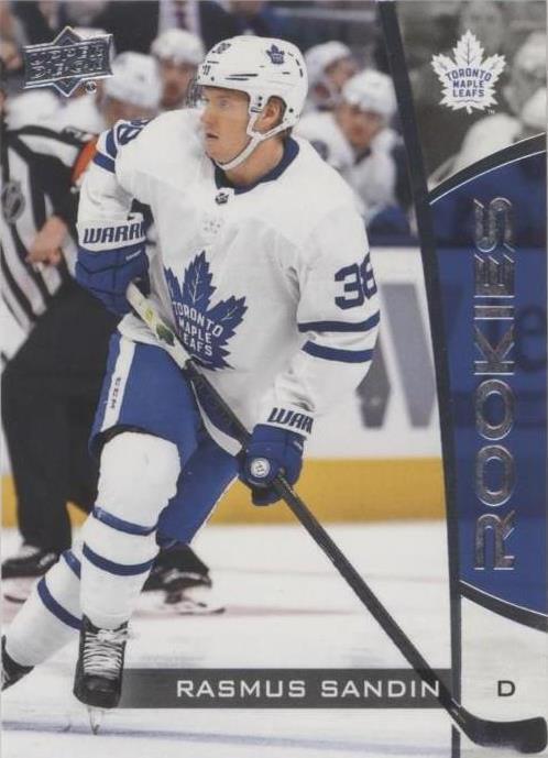 2019-20 Upper Deck Rookie Box Set - Rasmus Sandin #21