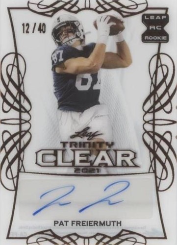 2021 Leaf Trinity Pat Freiermuth #CA-PF1