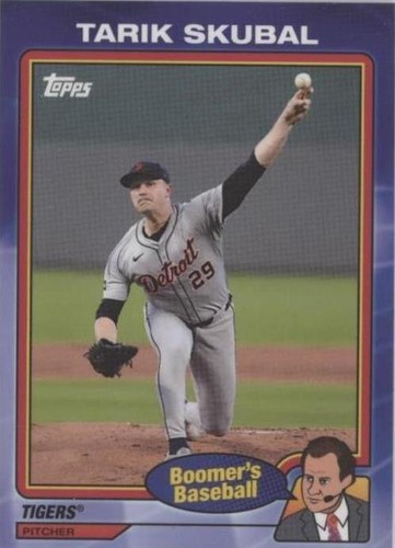 2024 Topps X Chris Berman Boomer's Baseball - Tarik Skubal #83
