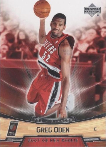 2007-08 Upper Deck NBA Rookie - Greg Oden #20