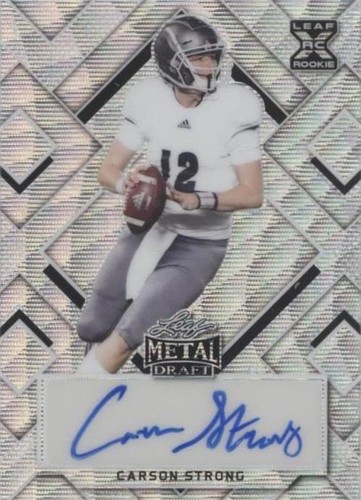 2022 Leaf Metal Draft Carson Strong #BA-CS1