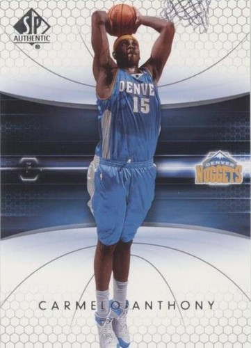 2004-05 SP Authentic - Carmelo Anthony #19
