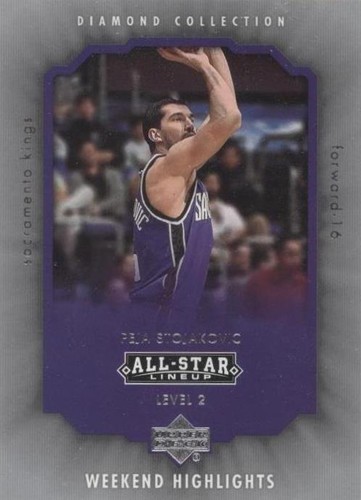2004-05 Upper Deck All-Star Lineup - Peja Stojakovic #WH-PS