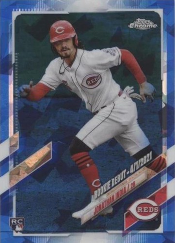 2021 Topps Chrome Update Series Sapphire Edition - Jonathan India #US145
