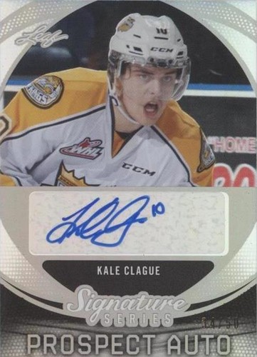 2015 Leaf Signature Series - Kale Clague #SP-KC1