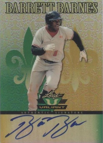 2012 Leaf Valiant - Barrett Barnes #VA-BB2