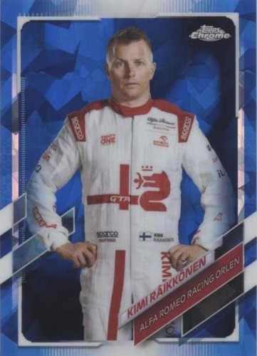 2021 Topps Chrome Sapphire Edition Formula 1 - Kimi Raikkonen #15